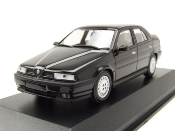 NEU: Alfa Romeo 155 Berlina Phase I 1992-1995 schwarz 1:43