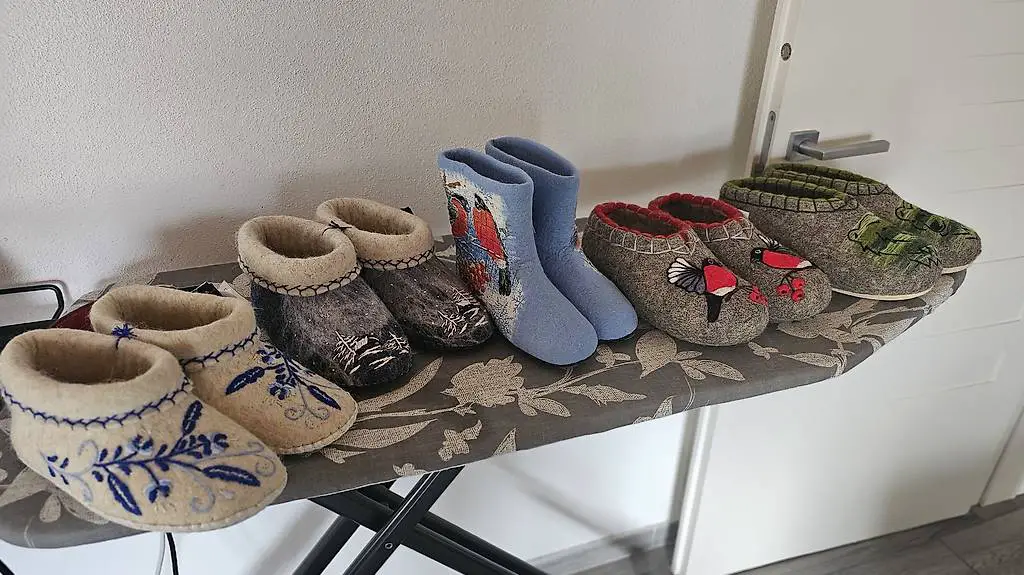 Stivali Valenki in puro pelo di?