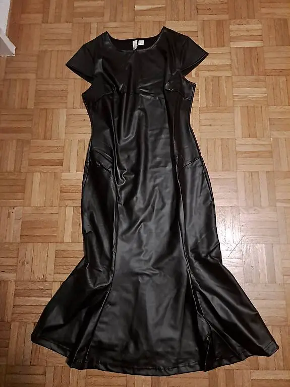 Lederimitat Midikleid 44/46