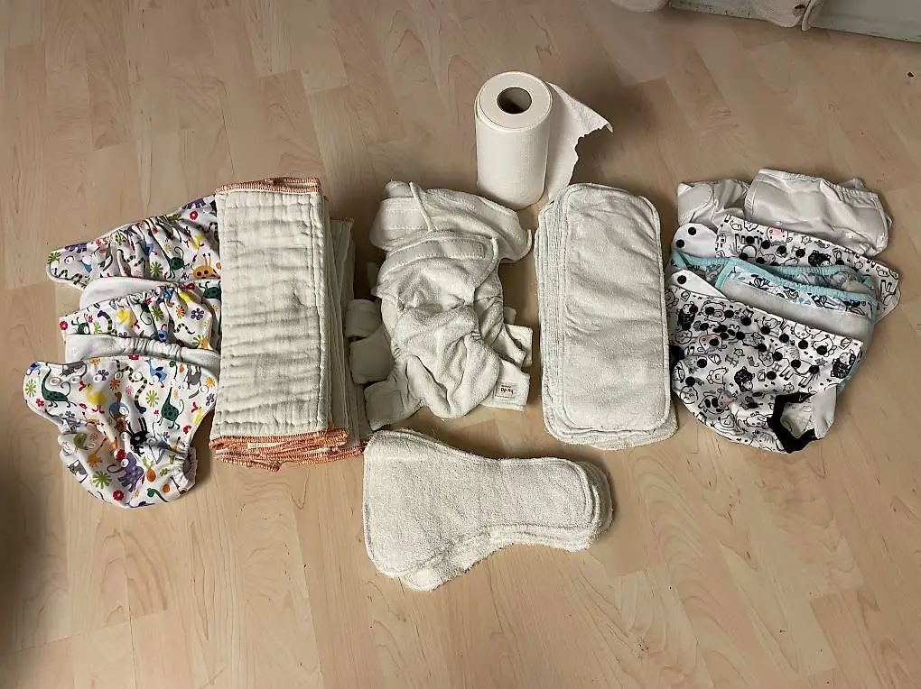 Stoffwindel Set Newborn