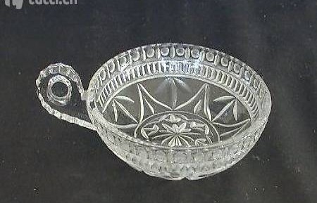  Vintage Glas-, Schale, 50er-, 60er Jahre