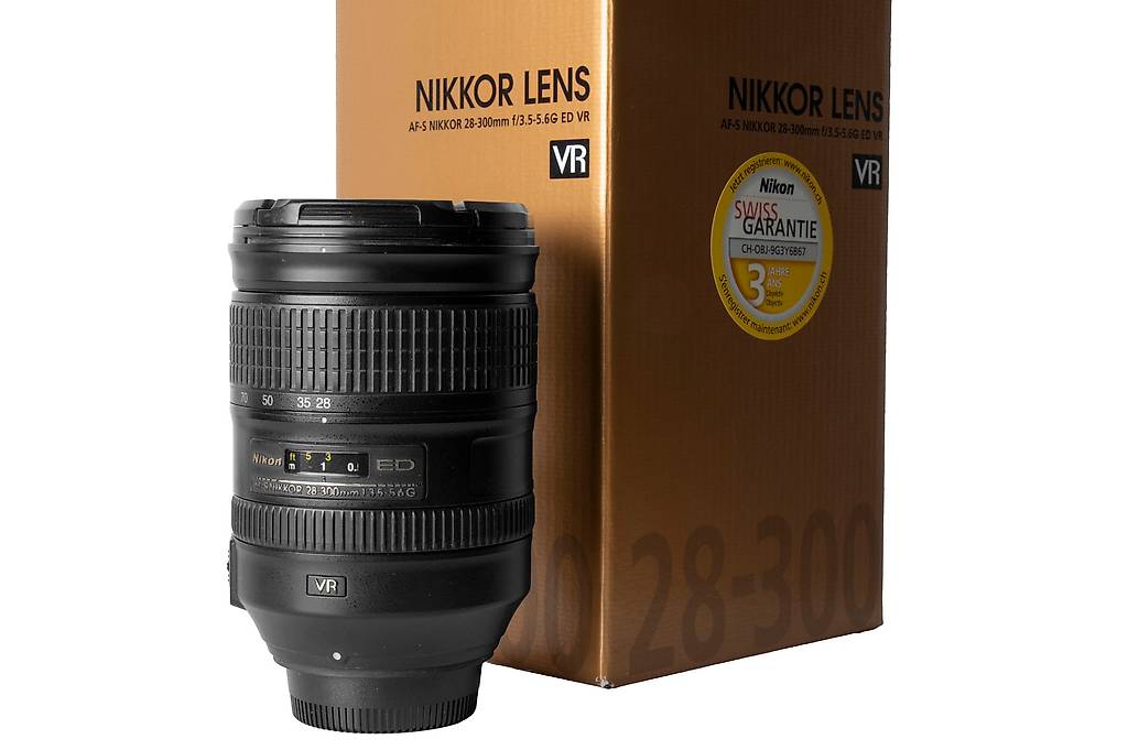 nikon af-s vr 28-300mm f/3.5-5.6g ed zoom objektiv 28-300