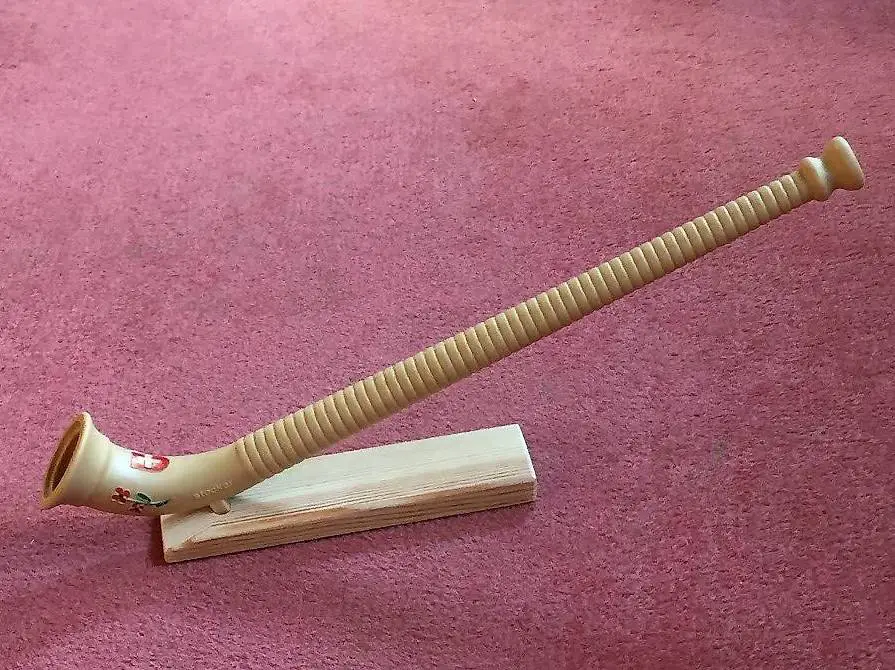 Alphorn-Miniatur, 27cm lang
