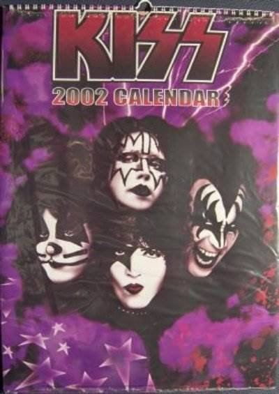 Calendrier : KISS 2002 CALENDAR