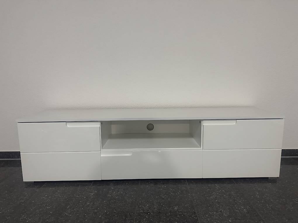 Fernsehmöbel hochglanz weiss