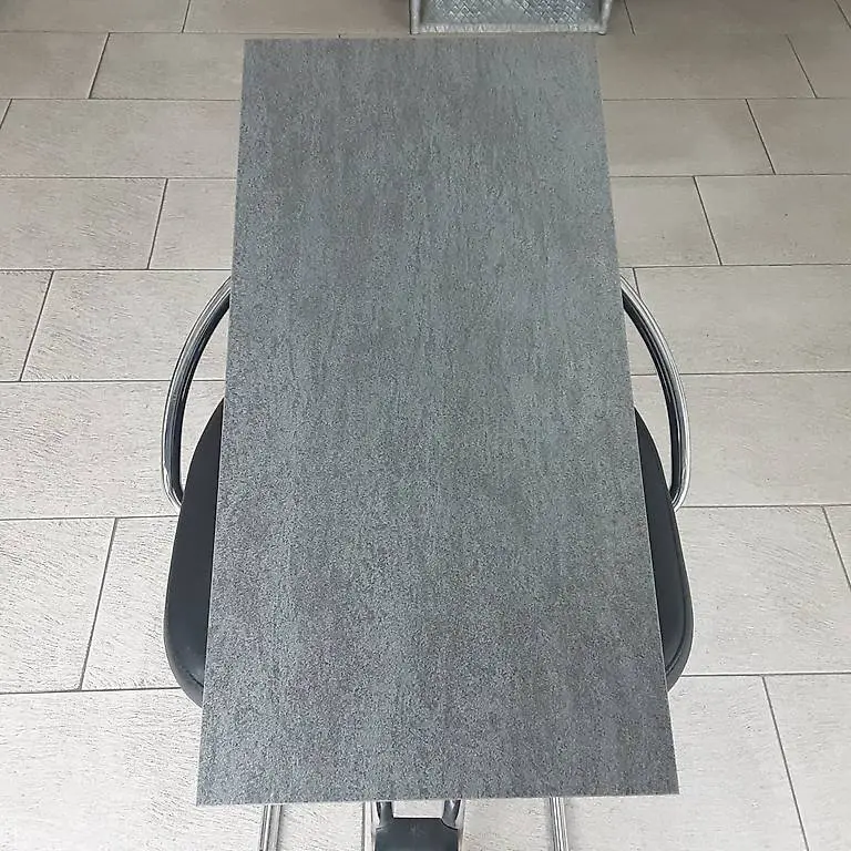 Bodenplatte 60 x 30 cm Anthrazit Feinstein