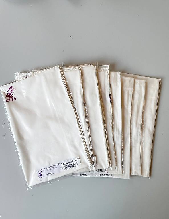 9 Seidenschal 35x130 cm