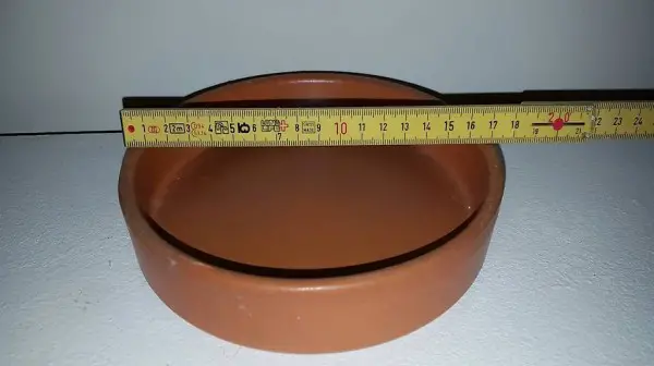 Unterteller glasiert