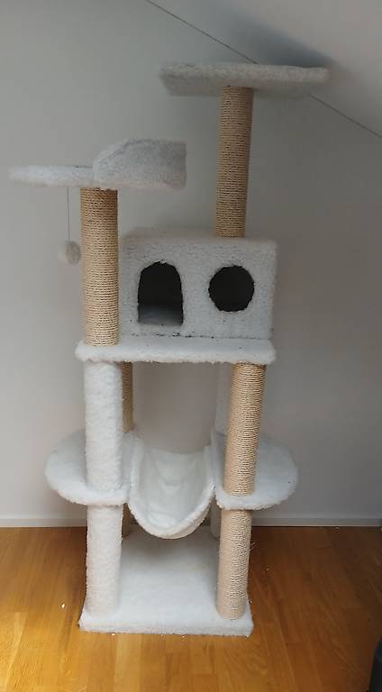 Kratzbaum und Kuschelhöhle