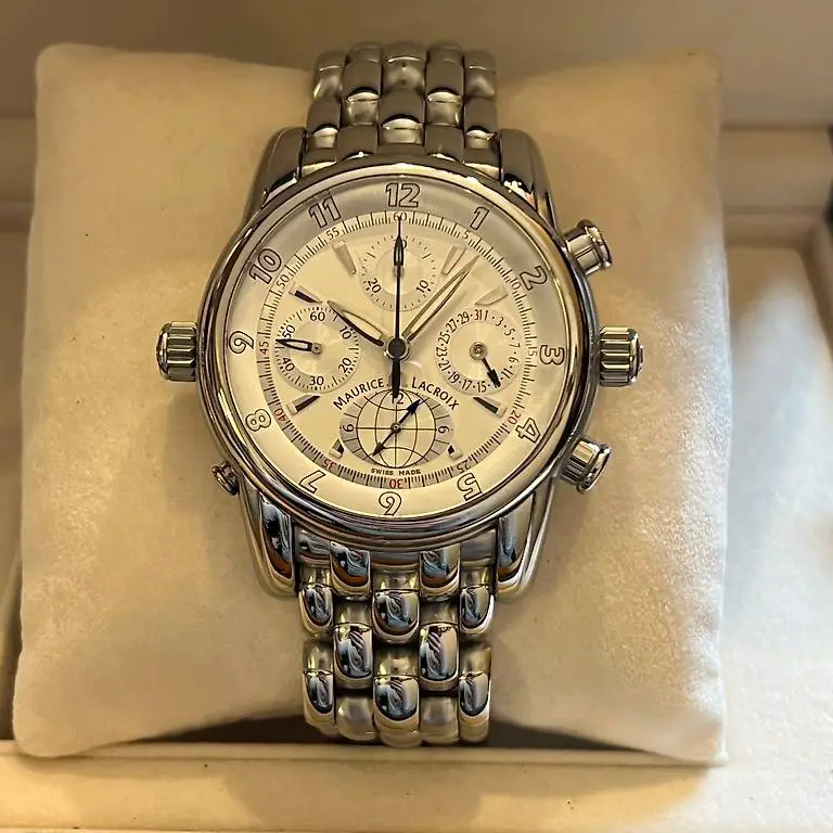 Maurice Lacroix Masterpiece Chronograph Full Set MP6398