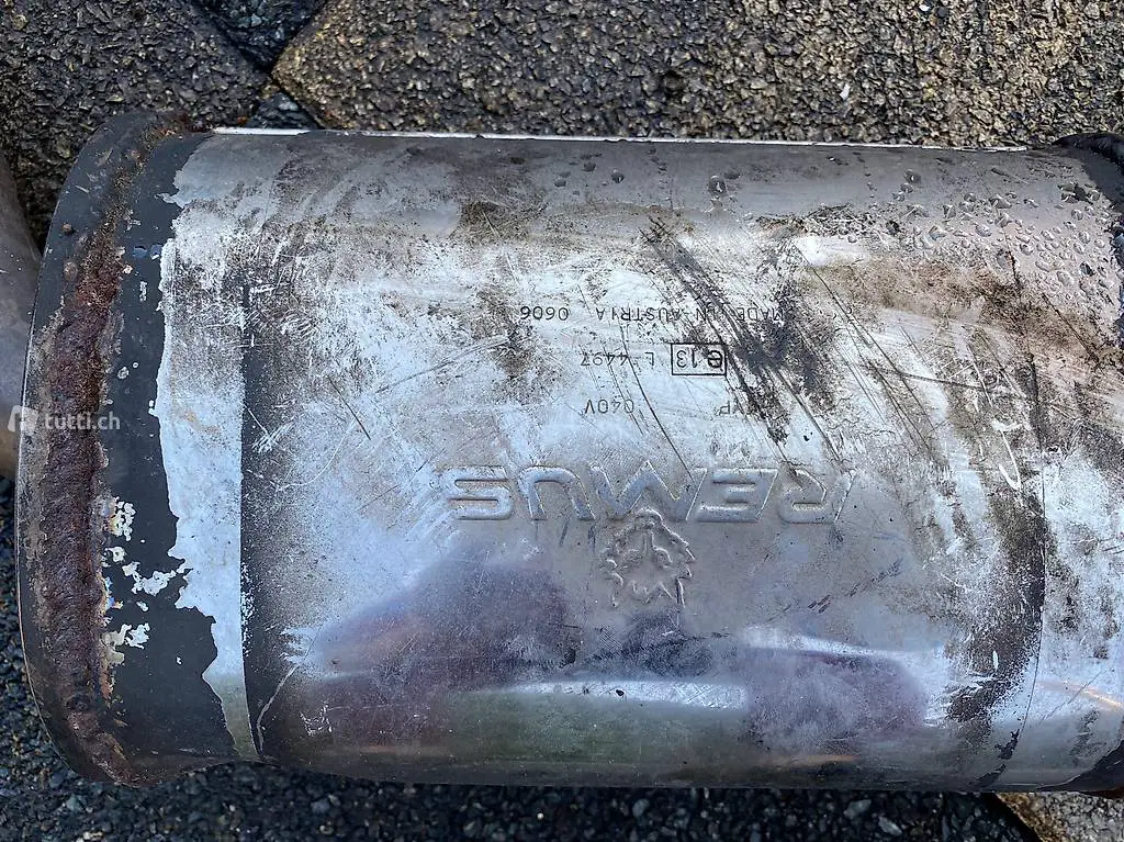 Golf 2 G60 mitteltopf Remus bearbeitet