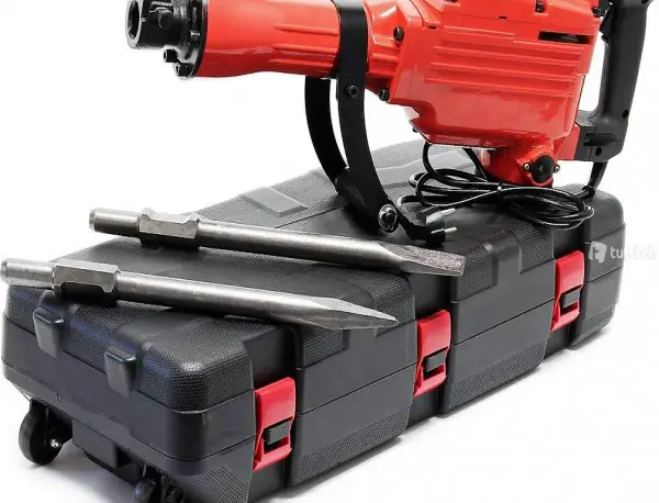  Abbruchhammer 1600W mit Meissel & weiterem Zubehör
