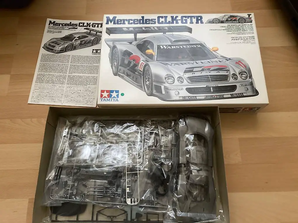 Modellbausatz von Tamiya - Mercedes CLK-GTR