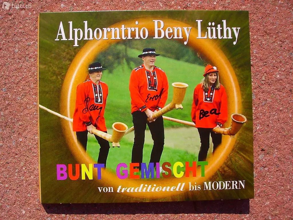  CD Alphorn-Trio Beny Lüthy