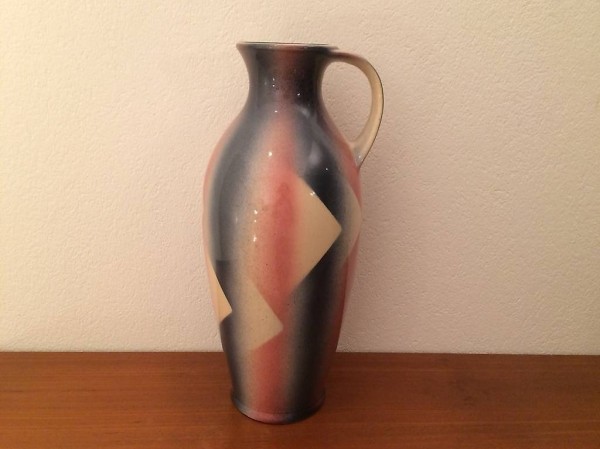 Grosse Bay Keramik Bodenvase Standvase vintage 50er 60er