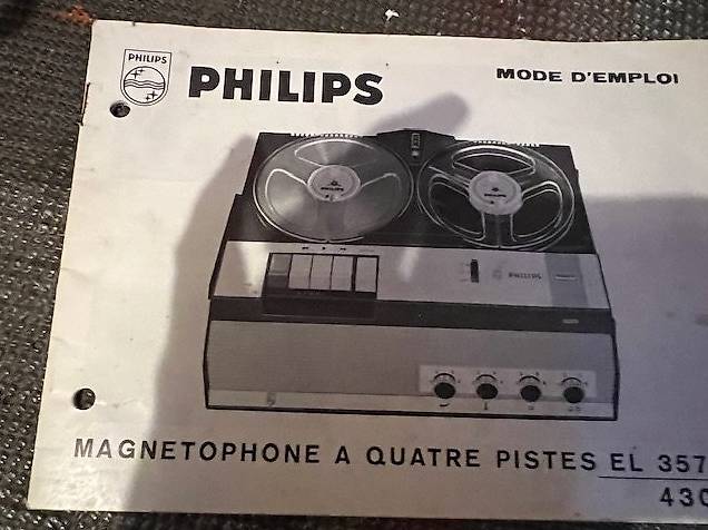 retro Spuhlen-Tonband von Philips