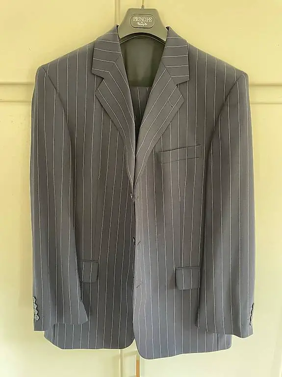 Herrenanzug Pierre Laffitte, Dreiteiler, Gr: 52