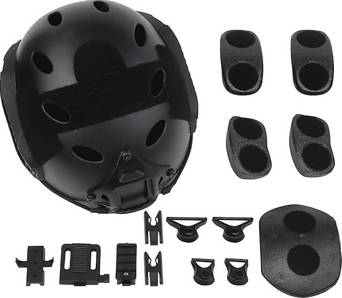 Taktischer Schutzhelm, 770g, Schwarz