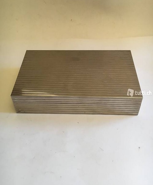 Scatola silver plate.