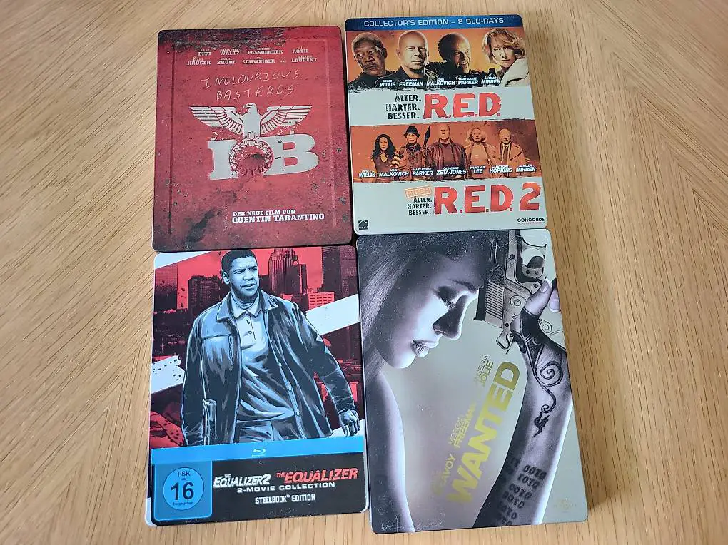 Sammlungsauflösung - Bluray Steelbooks