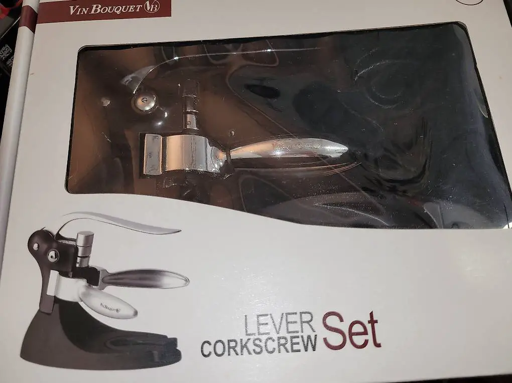 Hebelkorkenzieher Set NEU