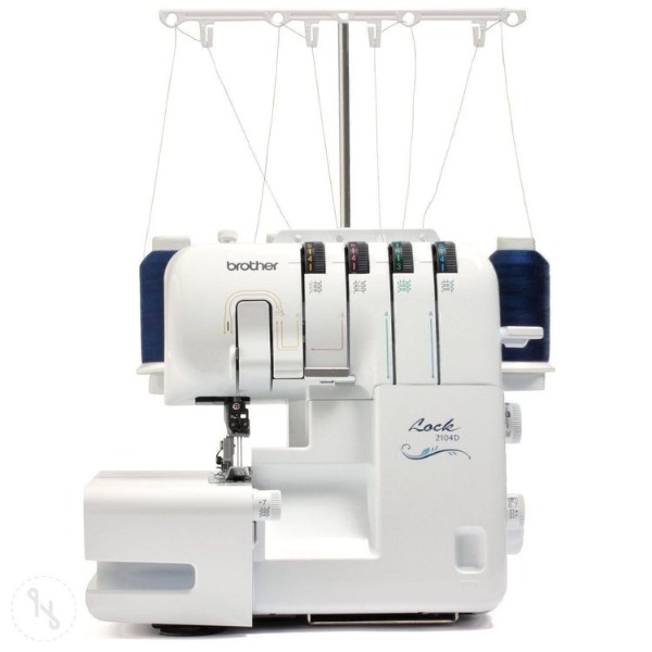 Overlock Nähmaschine Brother 2104D, neu, Gratis-Versand.