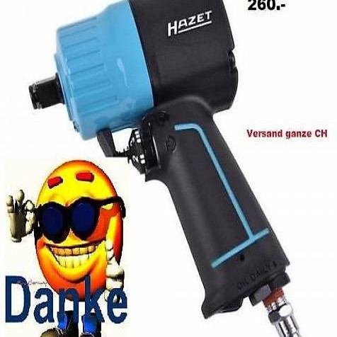  HAZET 9012MT Power Druckluft Schlagschrauber 1/2" Einhand-Um