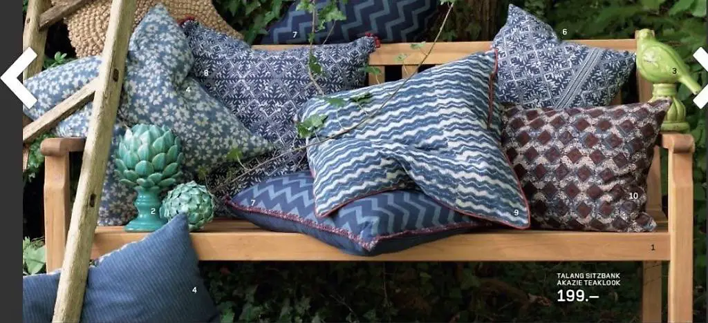 Gartenbank Interio **NEU** Akazienholz (Teak-Look)