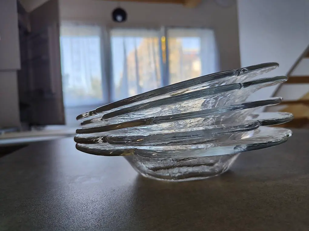 5 Glasschalen Glasi Hergiswil