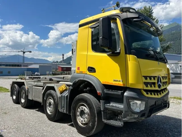 MERCEDES-BENZ, Arocs 3246 8x4, E6, Haken Mobas, ab MFK, Abrollkipper (Haken)