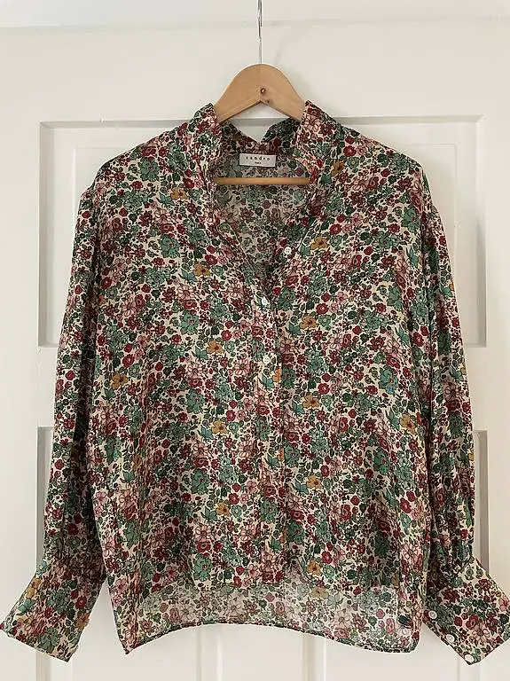 Seidenbluse Sandro Paris Gr. 36