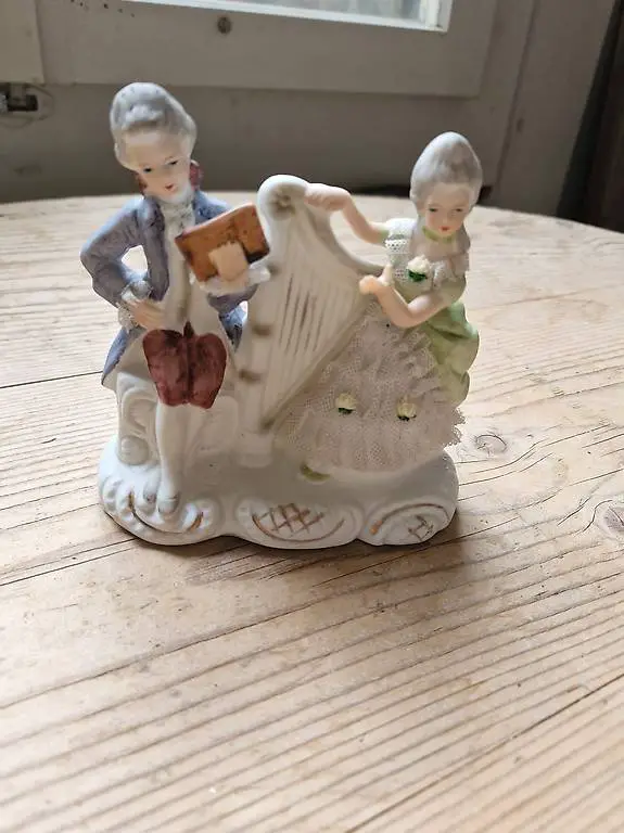 Musikpaar Harfe Dekofigur SF