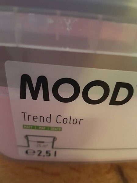 Wandfarbe mit oder ohne Glitzer