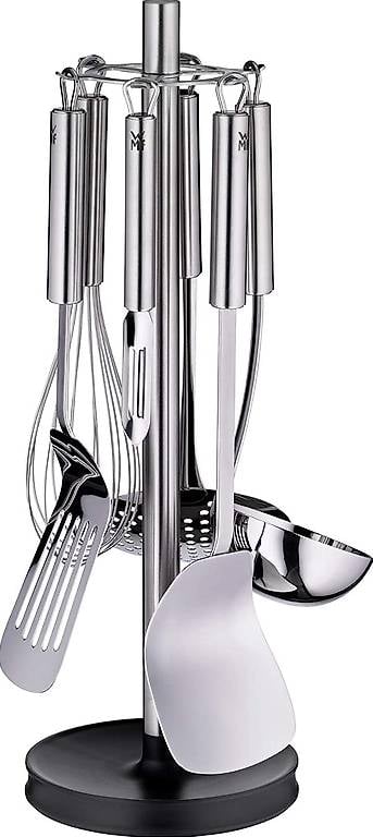 Küchenhelfer Set 7-teilig, Ständer mit 6 Helfern