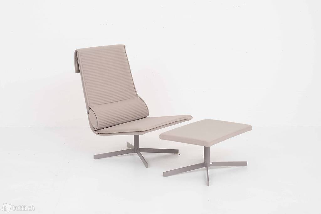  Vincent van Duysen Sessel und Ottoman von B&B Italia