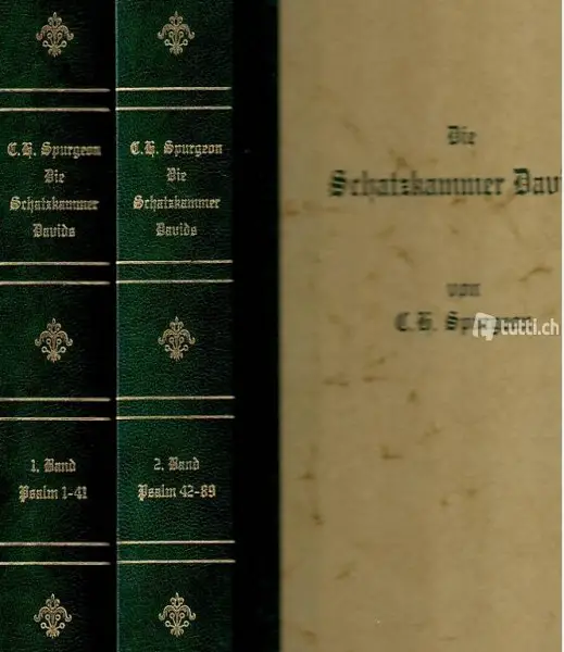 Spurgeon, Die Schatzkammer Davids. Band 1 und 2