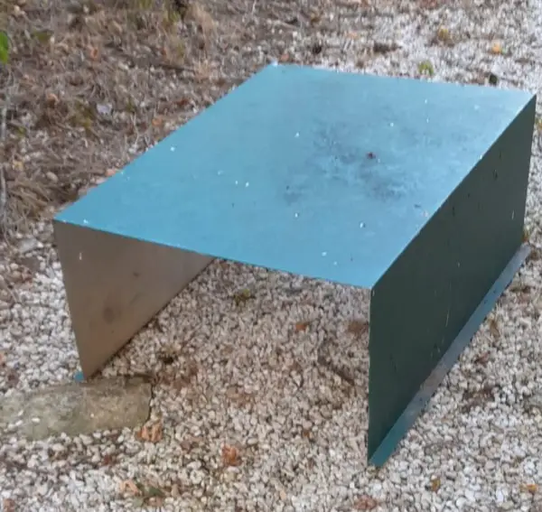 Rasenroboter-Garage Blech (LxBxH) 80 x 57 x 32 cm