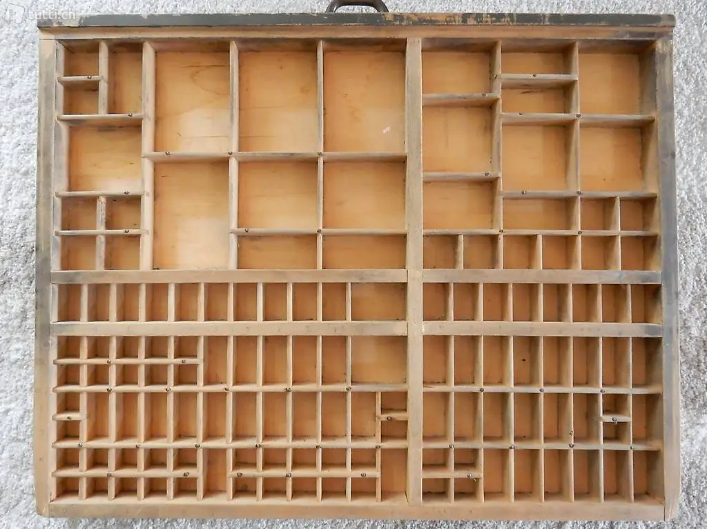 Setzkasten Original alt