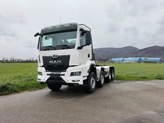 MAN, TGS 37.510 8x4 BB, Abrollkipper (Haken)