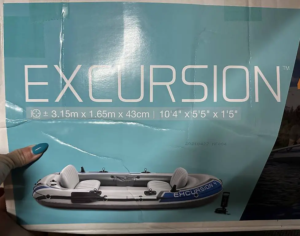 Gummiboot Excursion 4, Gummiboot, Gummiboot mit Garantie