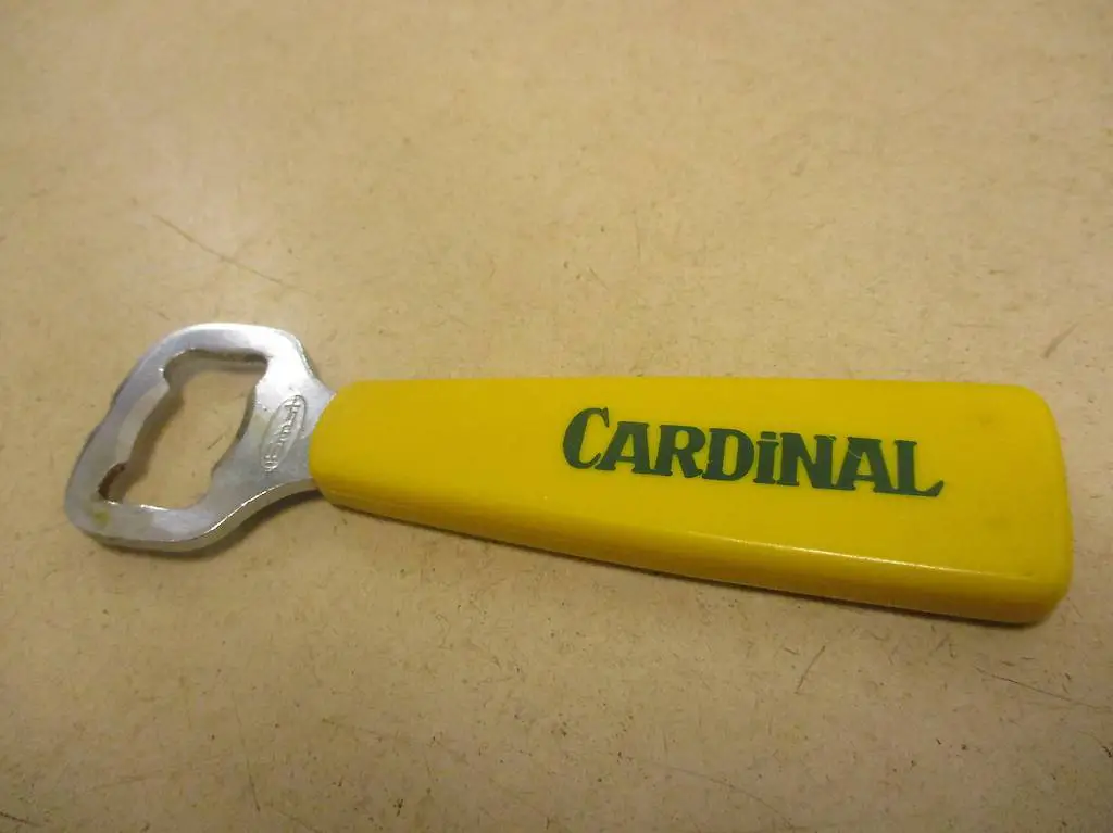 Flaschenöffner Cardinal 70er 80er Bier bière birra