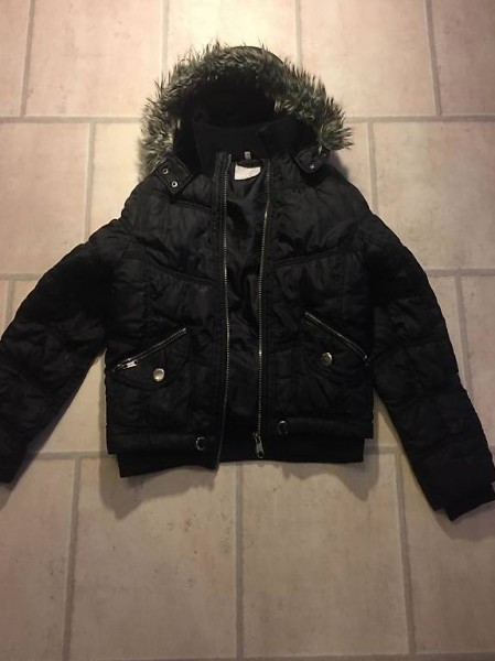 Winterjacke mit Kapuzenfell Casa Blanca