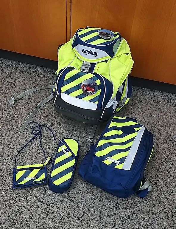 Schulthek ergobag Feuerwehr, Schulrucksack, Thek