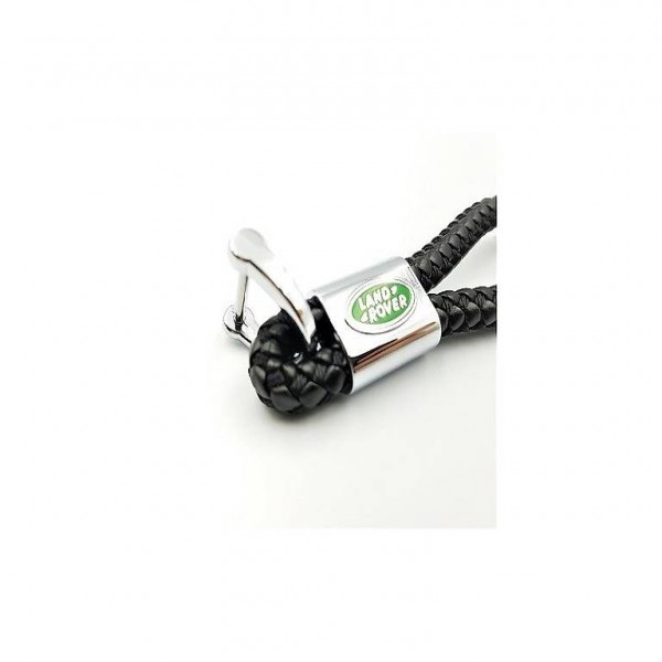  Land Rover Schlüsselanhänger Leder Schwarz