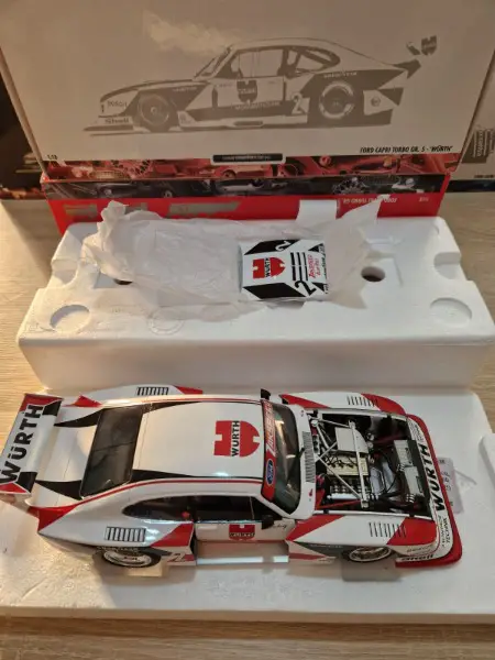 Ford Capri Turbo Gr. 5 Würth Klaus Ludwig DRM Minichamps 1:18