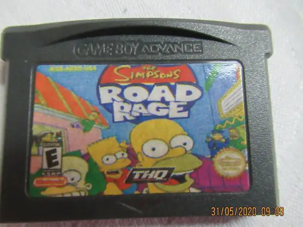  THE SIMPSONS , ROAD RAGE, ROAD RACE, Computerspiel