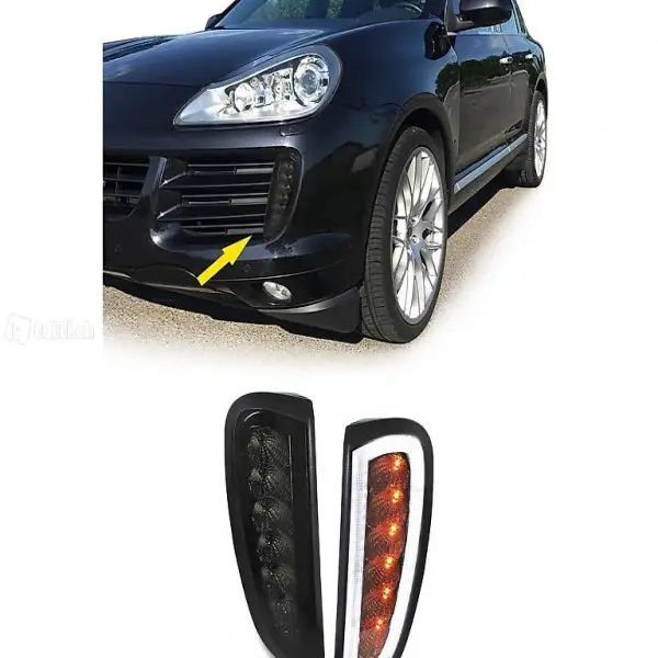  KLARGLAS LED BLINKER MIT TAGFAHRLICHT FÜR Porsche Cayenne 06