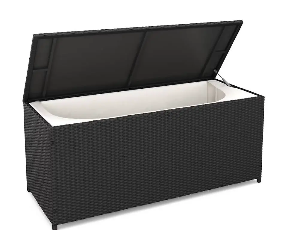 Kissenbox EVA 135 x 54 x 59 cm schwarz