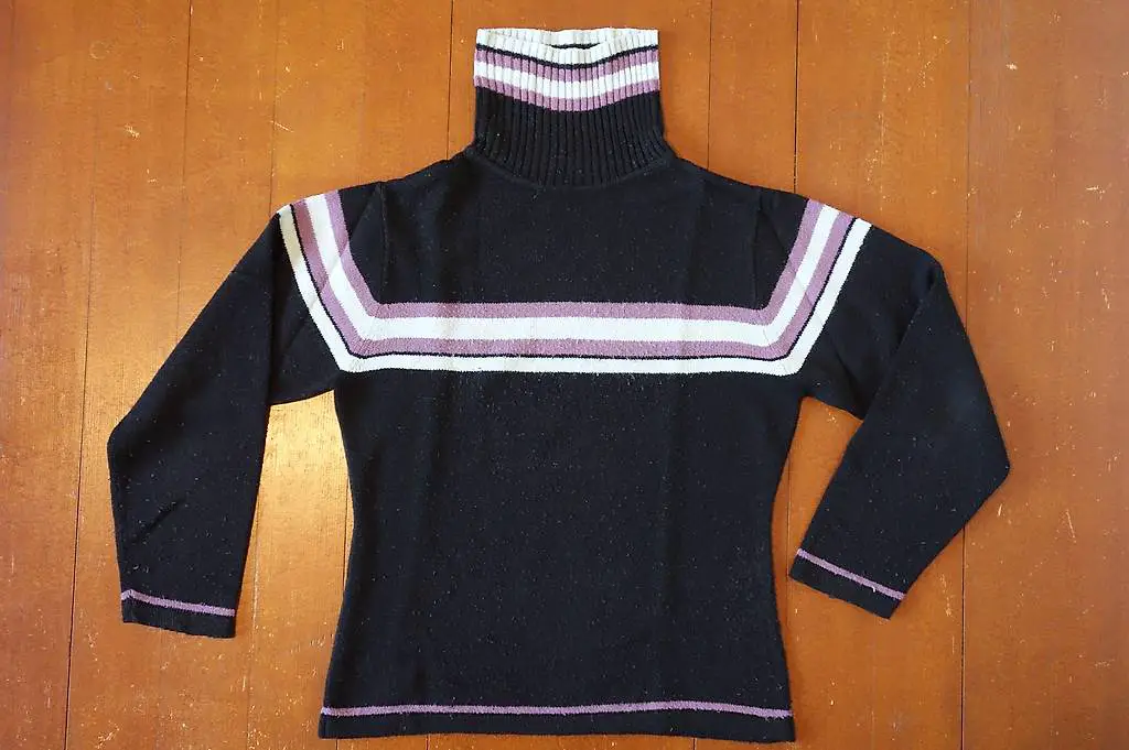 Rollkragenpullover "Cosmos Jeans" Damen L