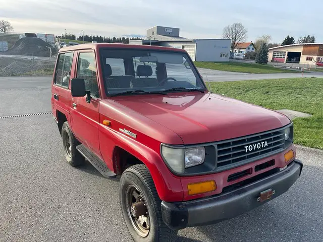 toyota, land cruiser, verkaufswagen